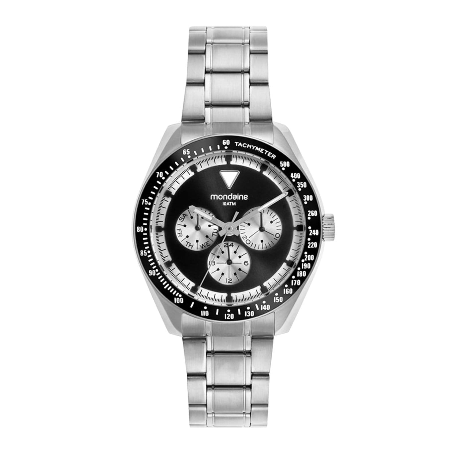 Relógio Masculino Aço Multifunção