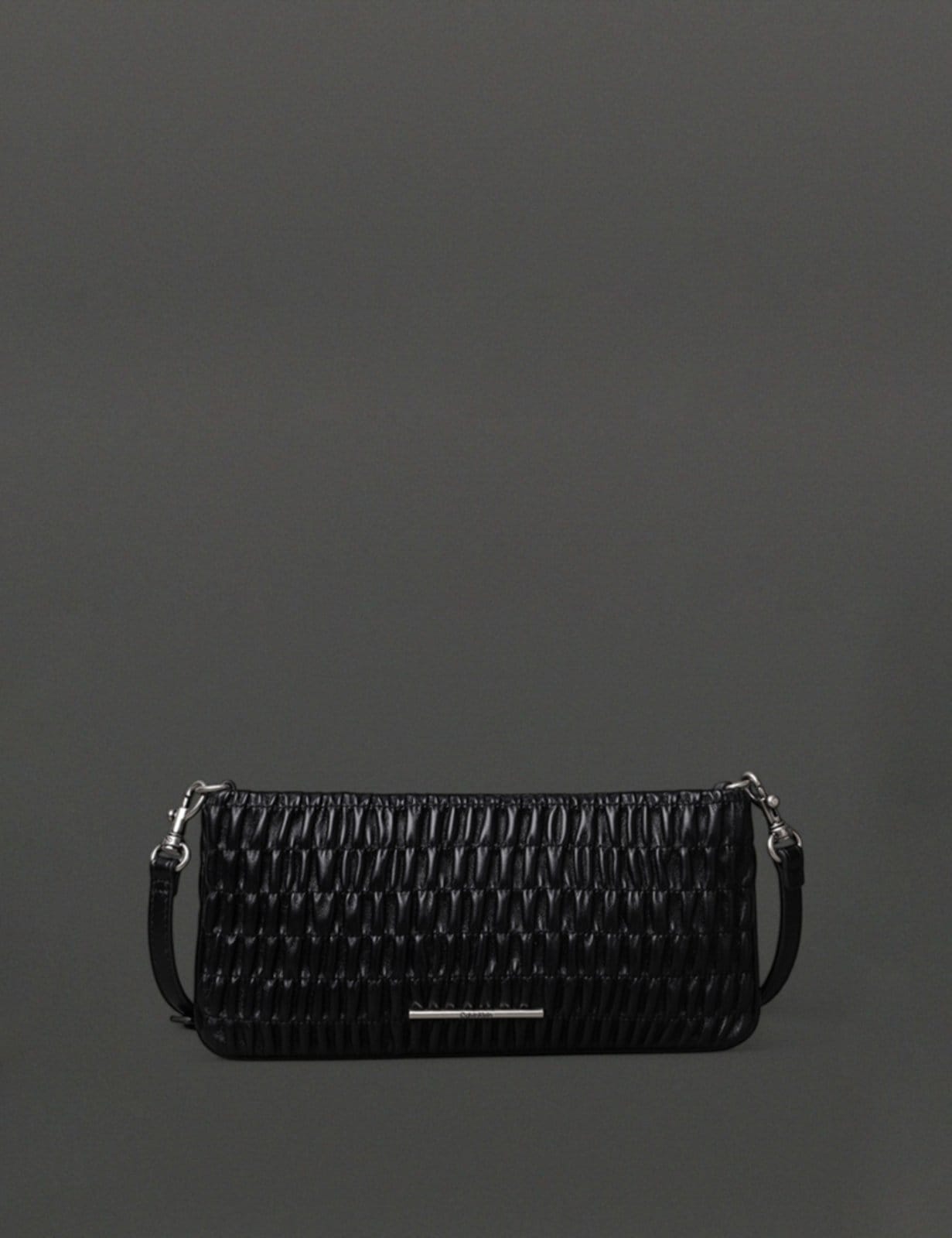 Bolsa Drapeada Feminina Transversal Calvin Klein