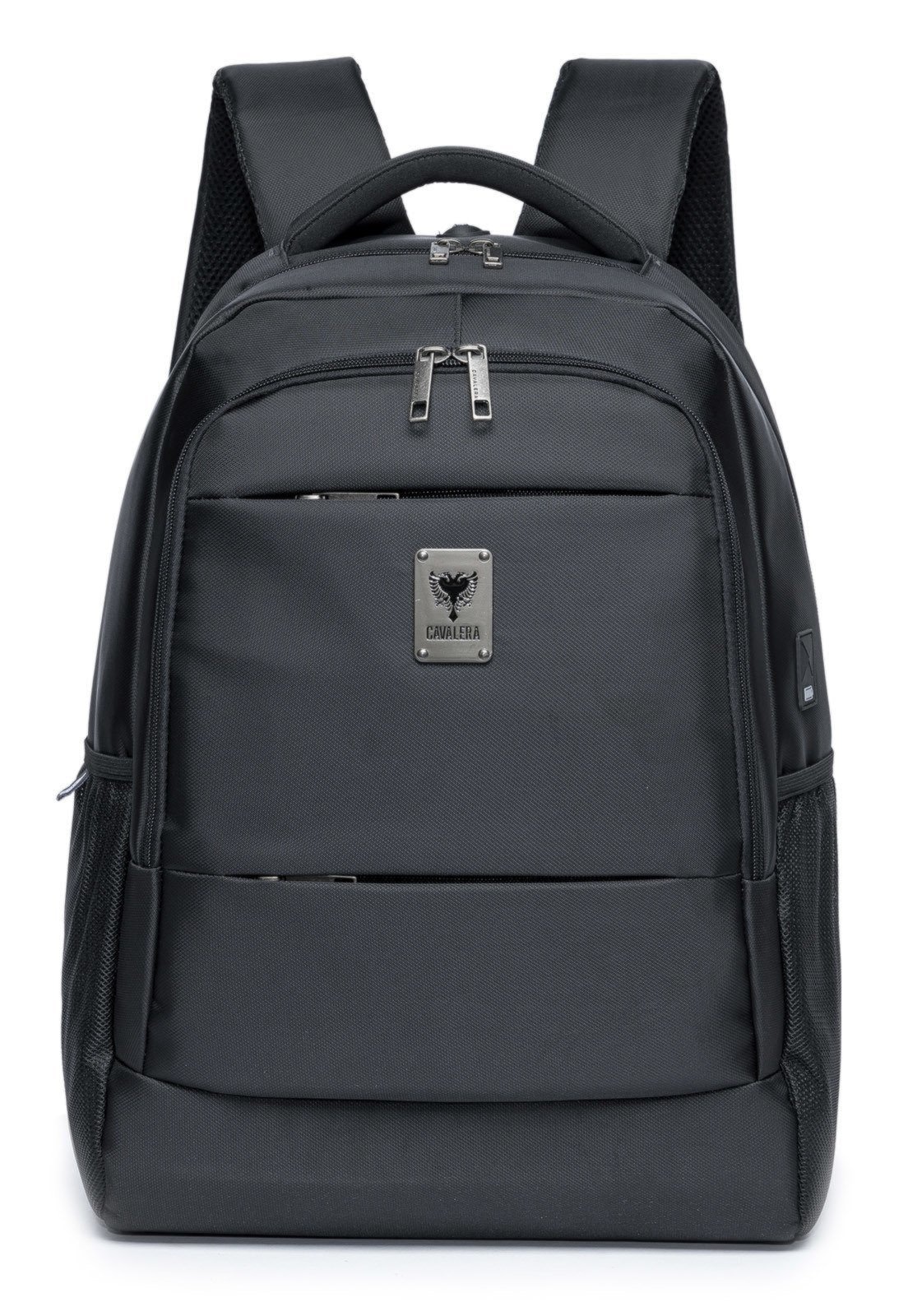 Imagem principal Mochila Cavalera Executiva Reforçada Escolar Trabalho Casual Faculdade Cavalera preto