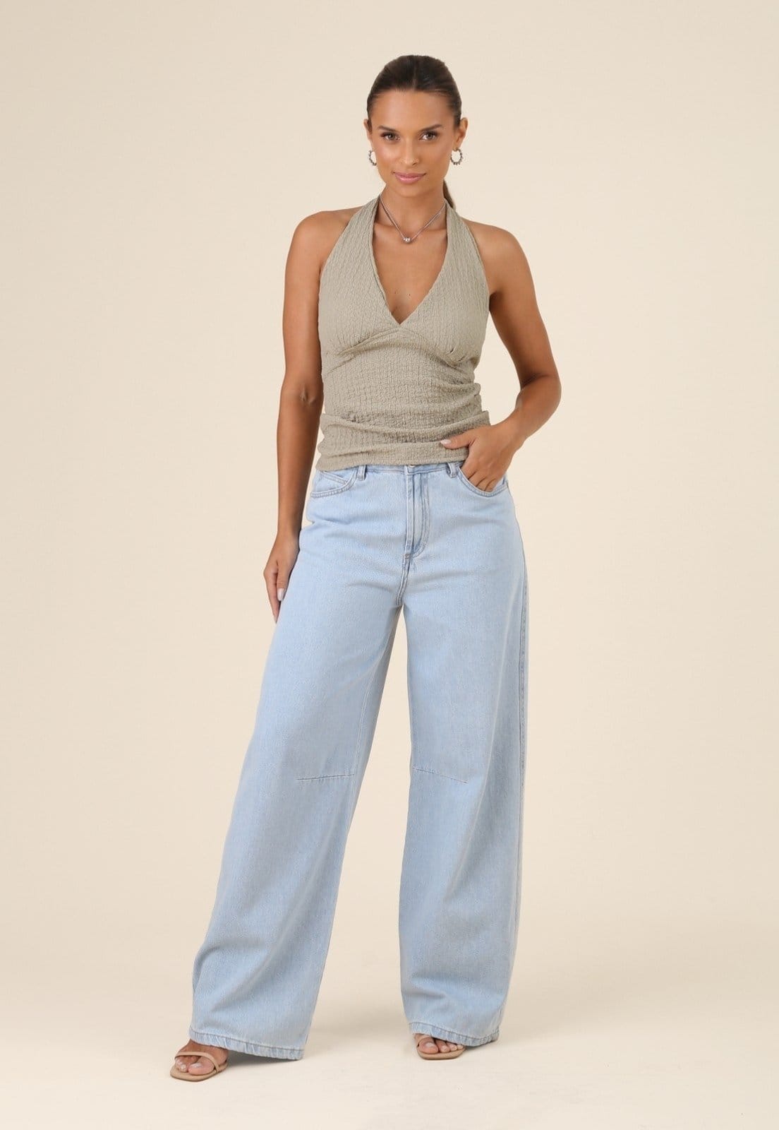 Calça Jeans Pop Me Skater Claro