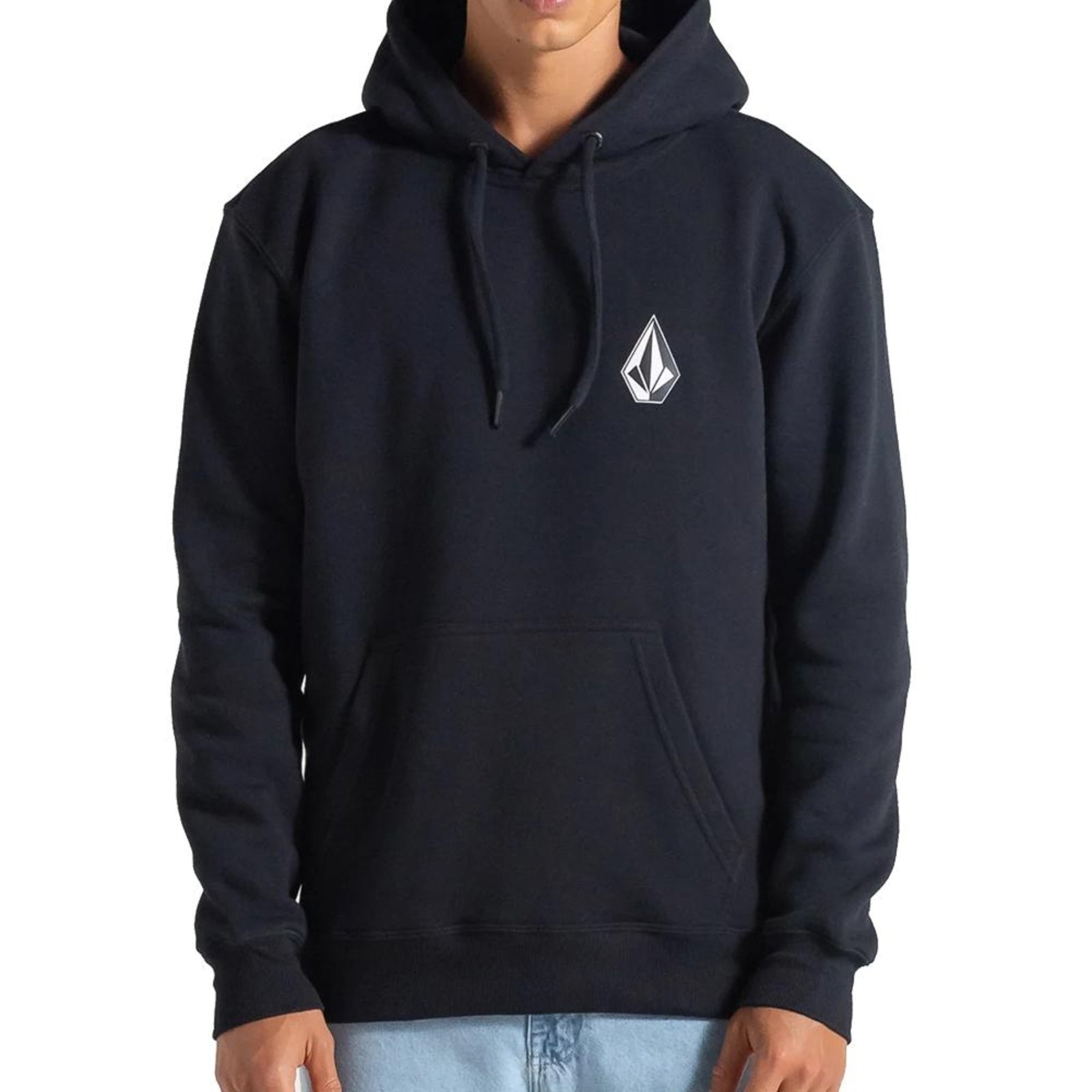 Imagem principal Moletom Volcom Canguru Iconic Stone WT25 Masculina Volcom preto