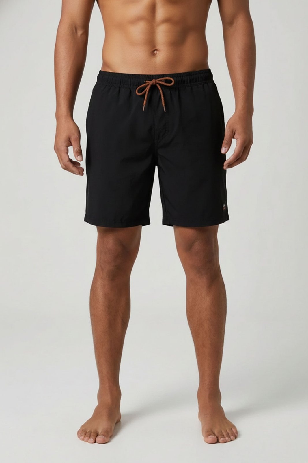 Imagem principal Bermuda Masculina Rusty Cós Elástico Preta Rusty preto