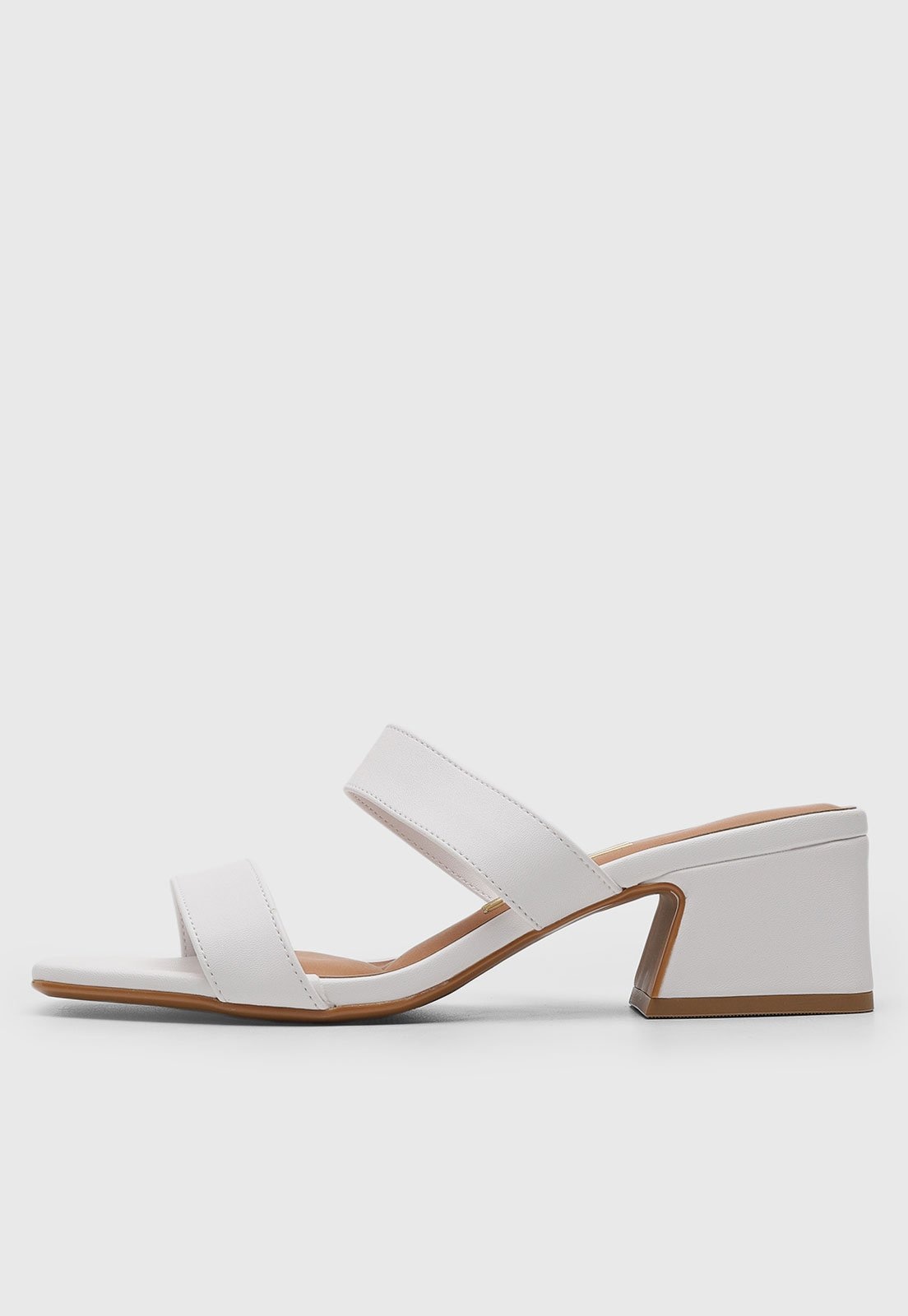 Imagem principal Tamanco Feminino Vizzano Salto Baixo Branca VIZZANO branco