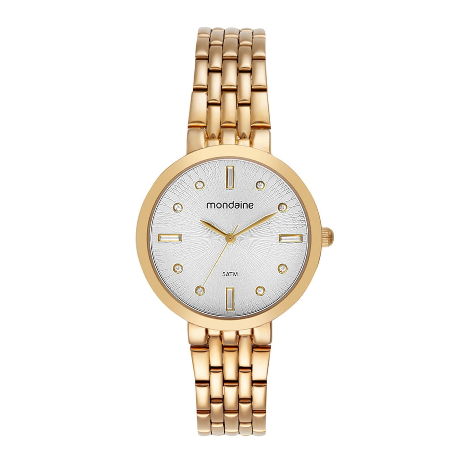 Relógio Feminino Mondaine Mostrador Branco