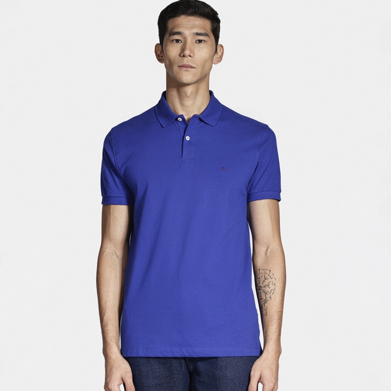 Imagem principal Camisa Polo Aramis Basic Piquet Ou25 Royal Masculino Aramis azul