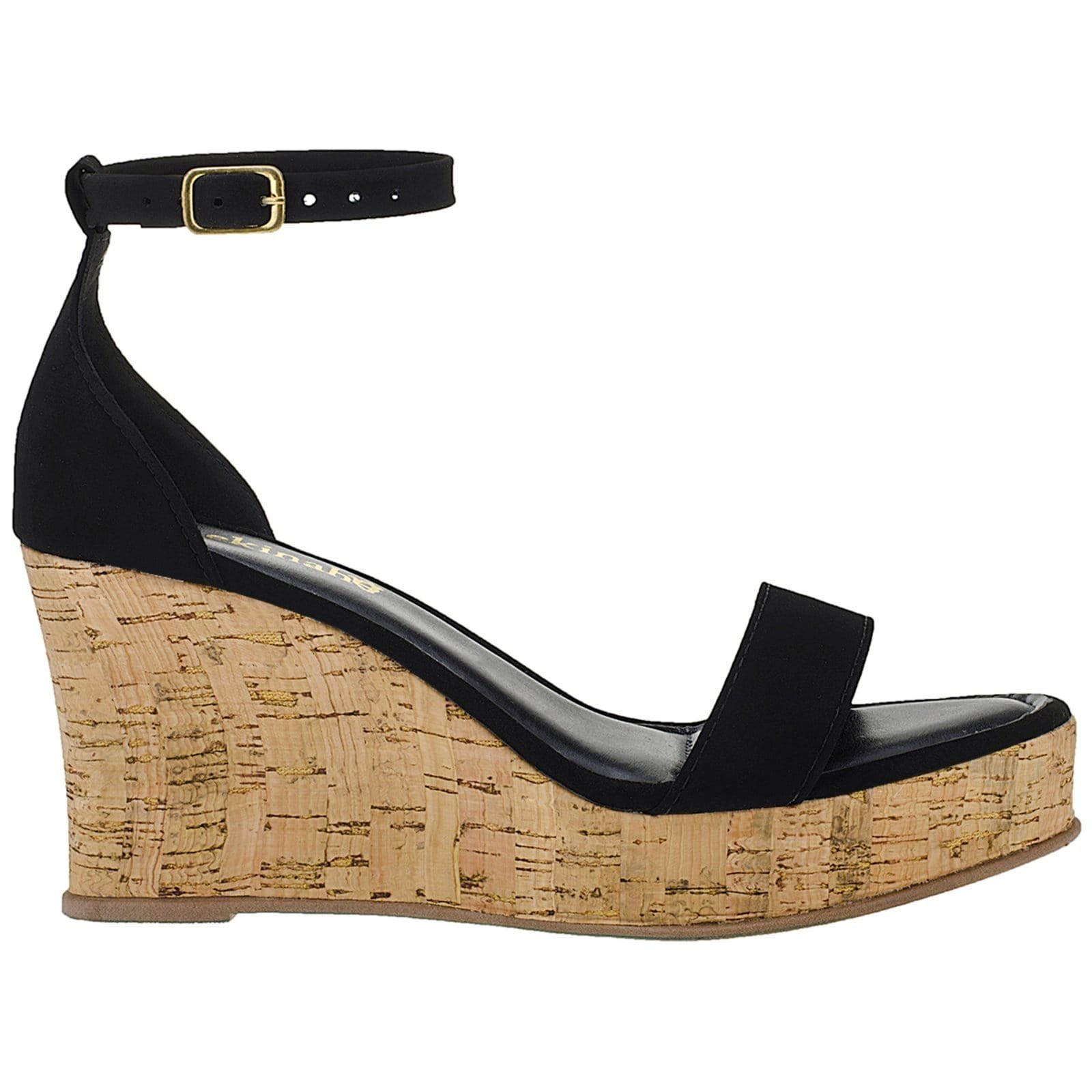 Sandália Feminina Salto Plataforma Anabela Shekinah Lançamento Confortável Moda