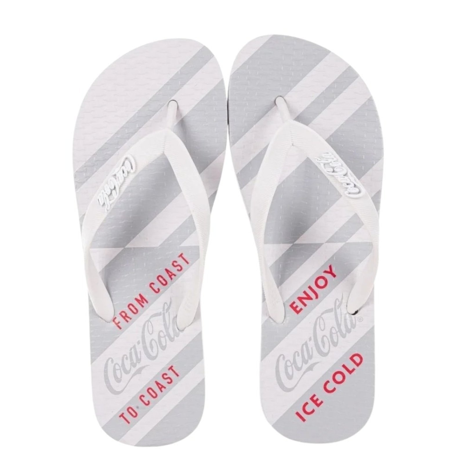 Imagem principal Chinelo Coca Cola Hoxie 2 Masculino Coca-Cola branco