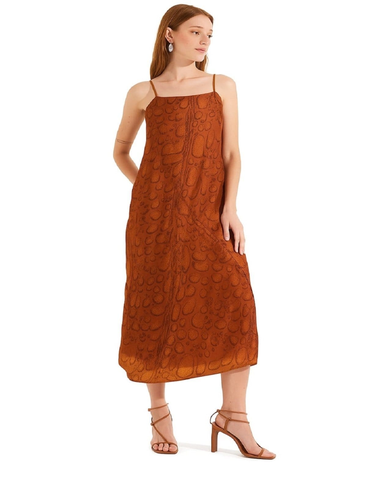 Vestido Estampado Animal Skin