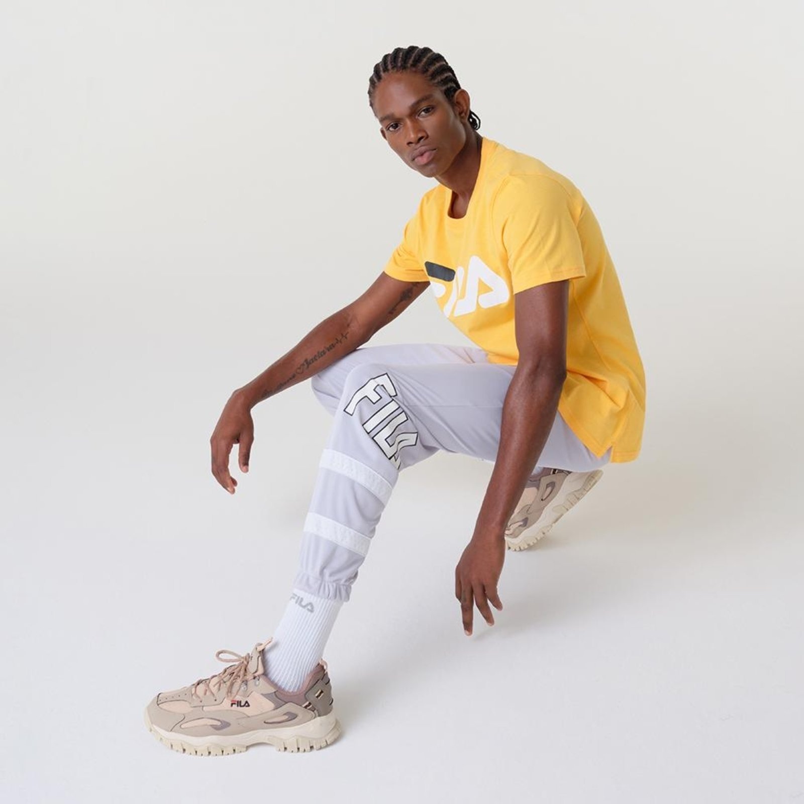 Imagem principal Calça Fila Street Hop Masculina Fila incolor