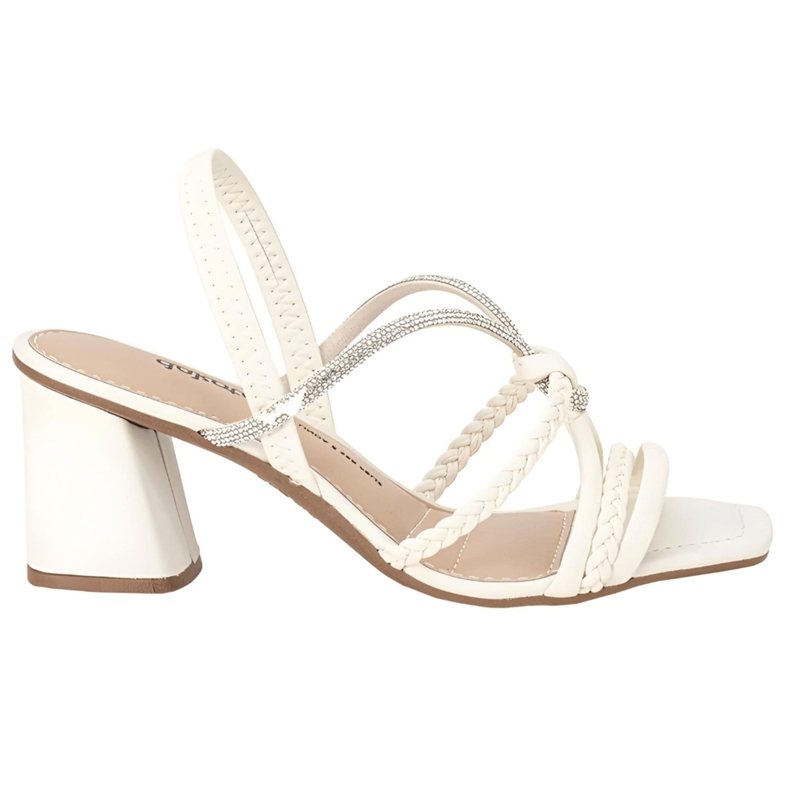 Sandália Feminina Salto Bloco