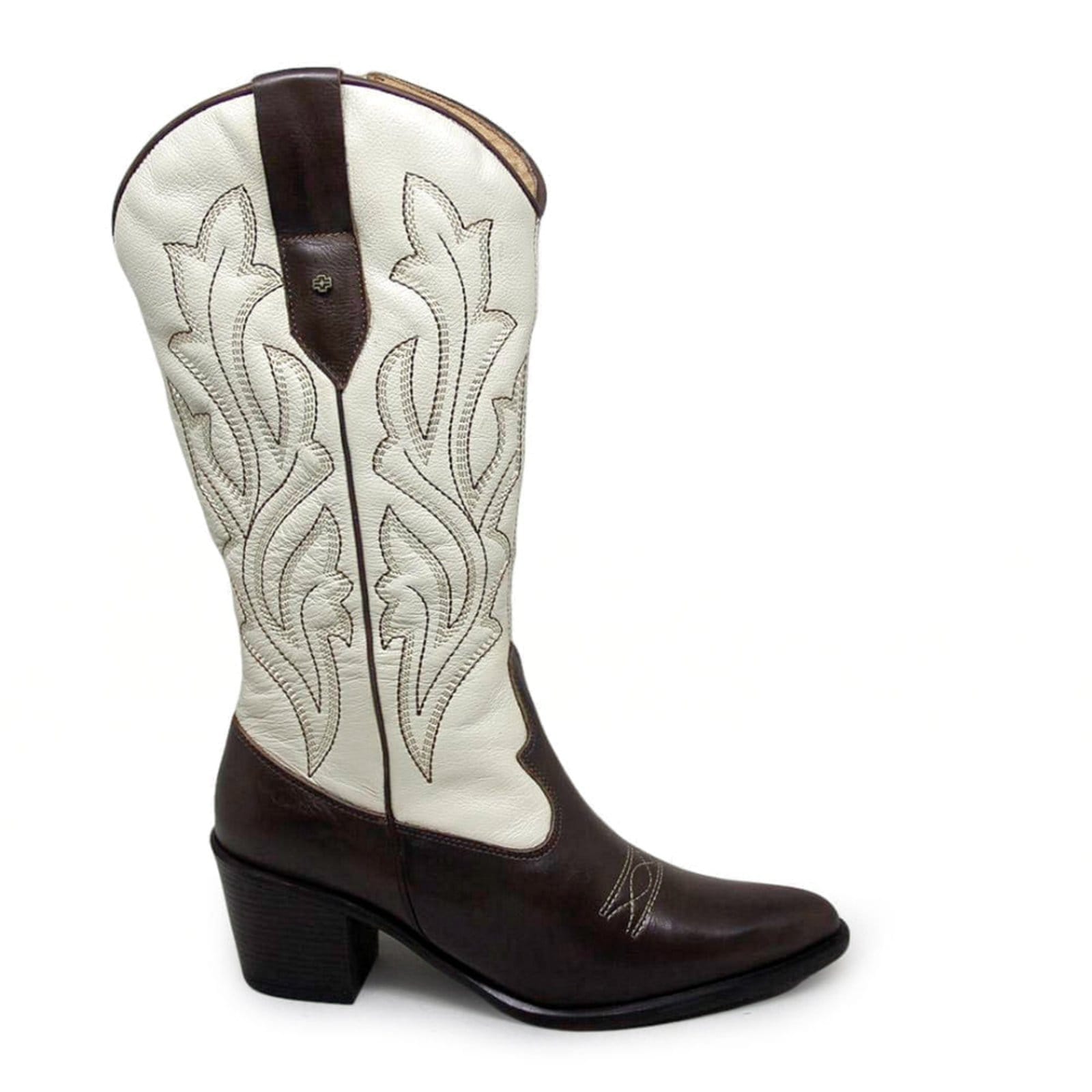 Bota New Western Couro Terracota Cristal - NWE013