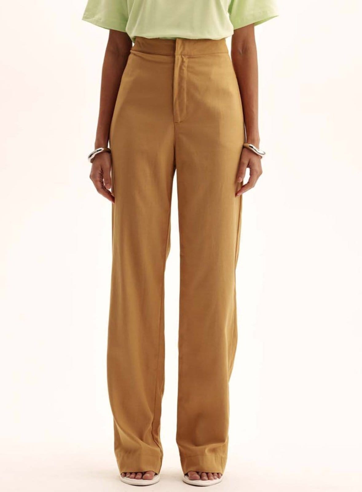 Calça Linho Pantalona Triton Bee