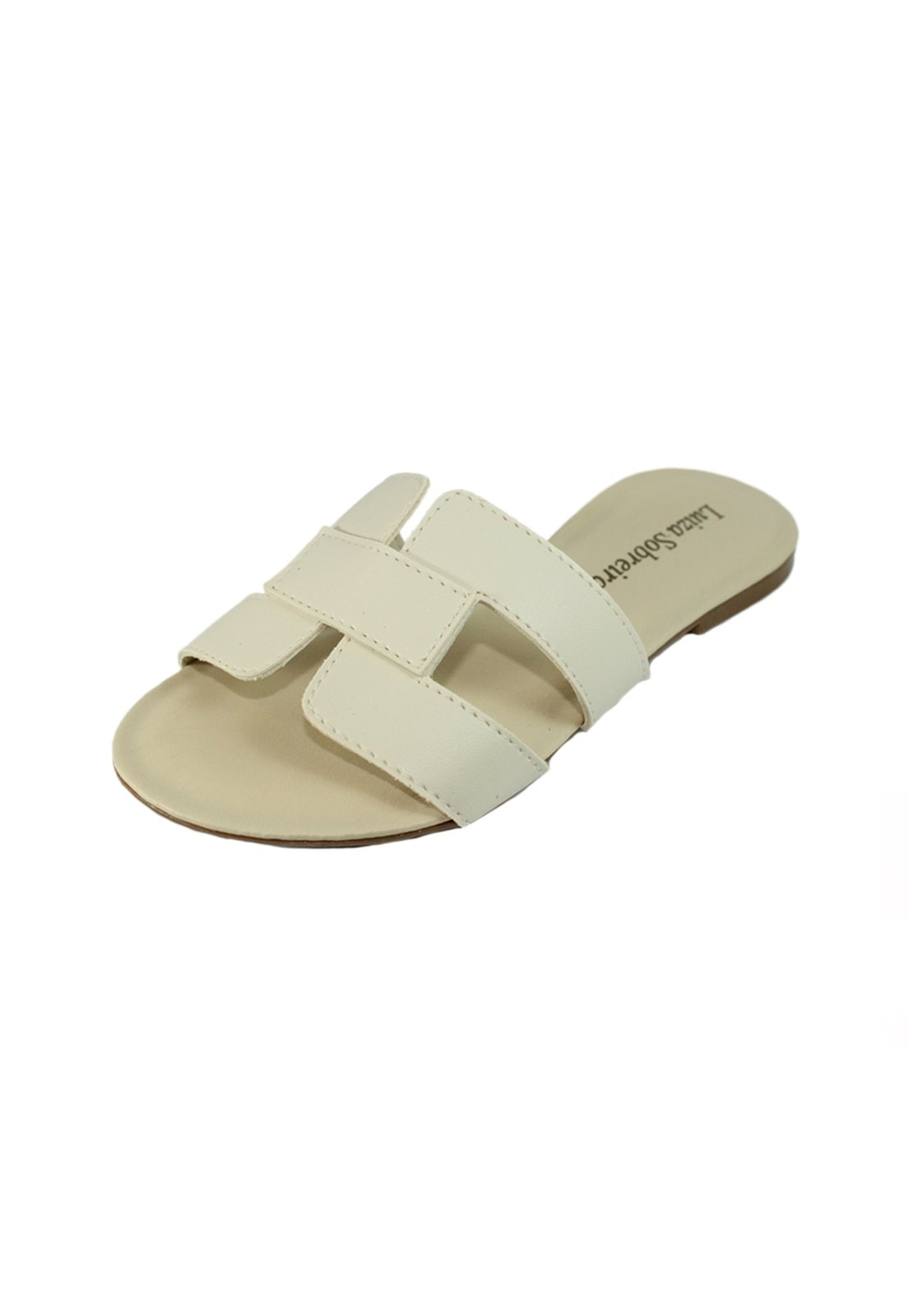 Imagem principal Rasteira Luiza Sobreira Napa Off White Mod. 2033 Luiza Sobreira off-white white