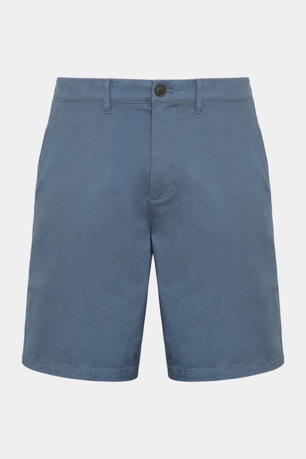 Bermuda Aramis Chino Casual em Sarja Indigo