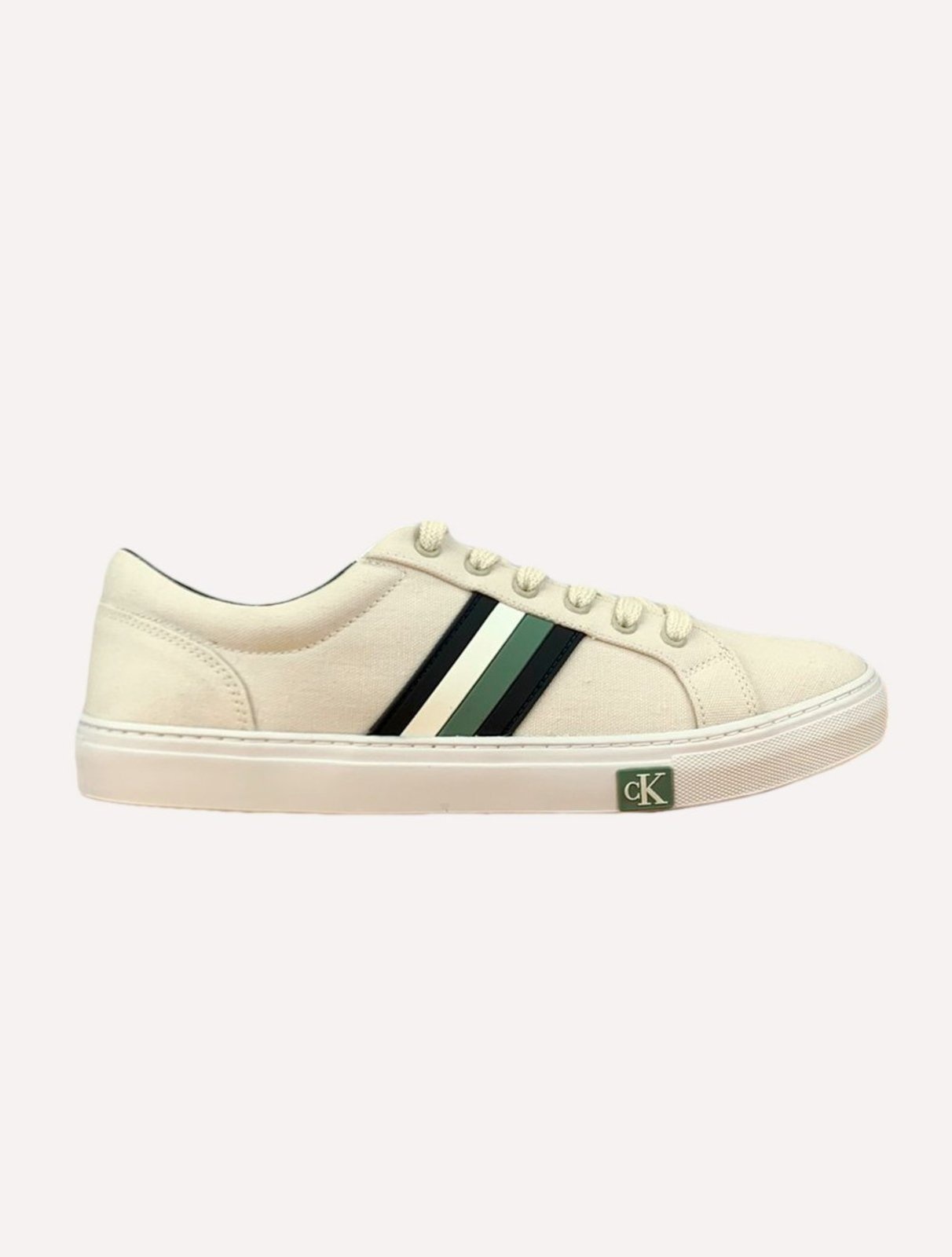 Imagem principal Tênis Calvin Klein Jeans Masculino Lona Rubber Off-White Calvin Klein off-white white