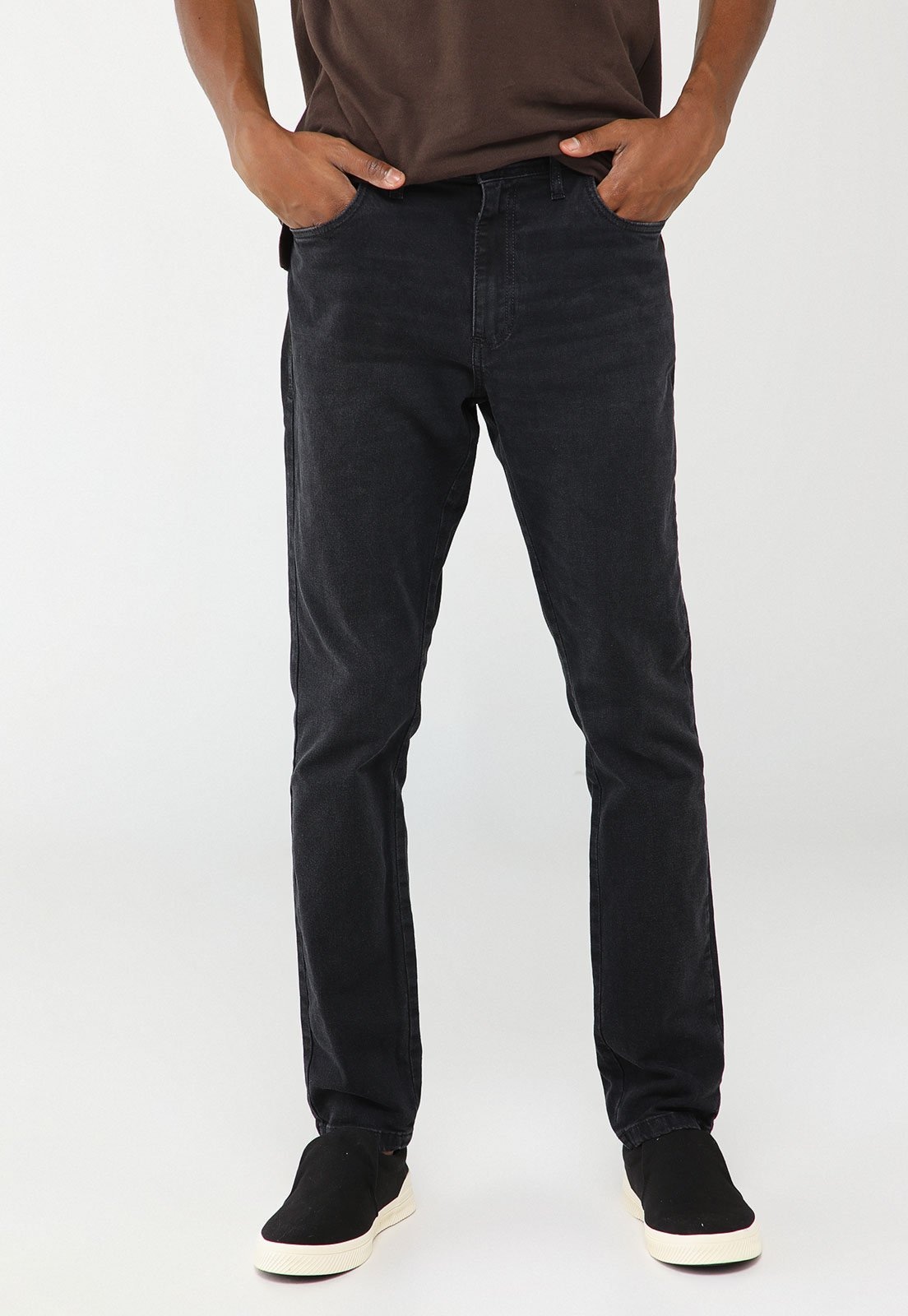 Imagem principal Calça Masculina Dudalina Skinny Preta Dudalina preto