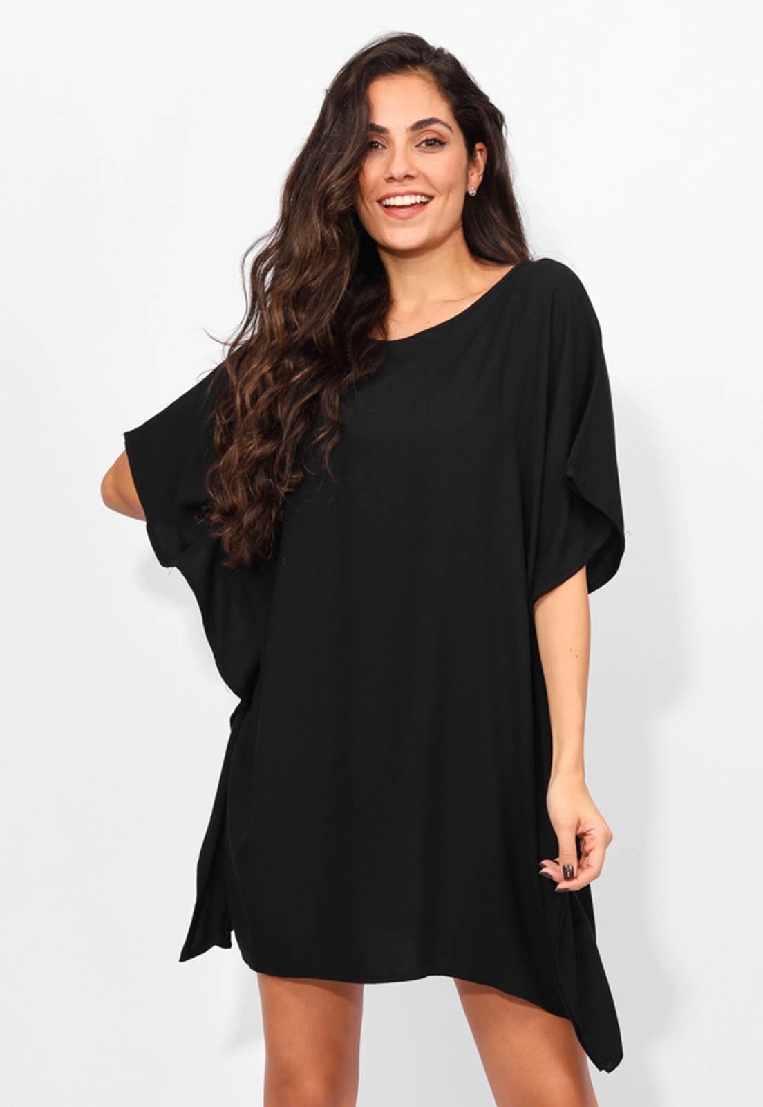 Vestido Kaftan Curto Amazonia Vital